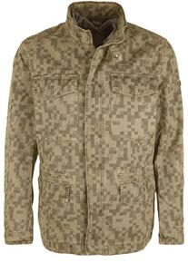 Pepe Jeans, Herren Übergangsjacke 'RUBENS', Braun / Khaki