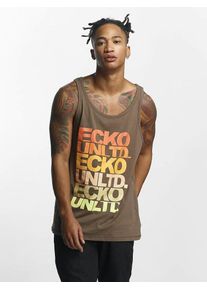 Ecko Unltd. Ecko Unlimited, Herren Tank-Top 'Fuerteventura', Braun