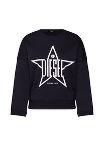 Diesel, Damen Sweatshirt 'F-GERTRUDE SWEAT-SHIRT', Schwarz