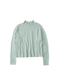 Abercrombie & Fitch Abercrombie & Fitch, Damen Shirt 'LS COZY CREW TEE', Grün