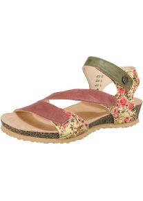 Think!, Damen Sandaletten 'Dumia', Beige / Sand / Rosegold / Grasgr&uuml;n / Pink