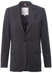 Tommy Hilfiger, Damen Langjacke, Dunkelgrau