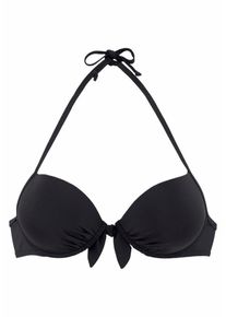 Lascana, Damen Push-up-Top 'Lola', Schwarz