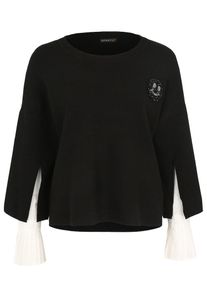 Apart, Damen Pullover, Schwarz / Wei&szlig;