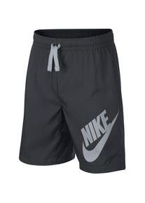 Nike Sportswear, Shorts mit Logo-Print, Grau / Anthrazit