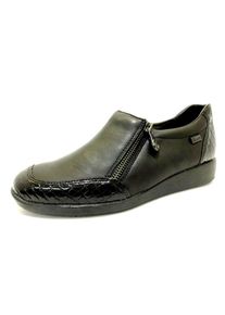 Rieker, Damen Slipper, Schwarz
