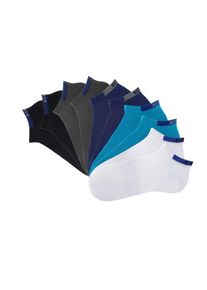 H.I.S. H.I.S, Damen Sneakersocken, Blau / Grau / Schwarz / Wei&szlig;