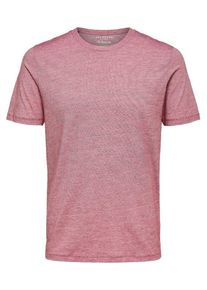 Selected Homme, Herren T-Shirt, Pastellrot