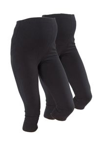 Neun Monate, Damen Umstandsleggings, Schwarz