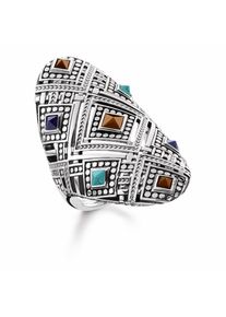 Thomas Sabo, Damen Fingerring, Mischfarben / Silber