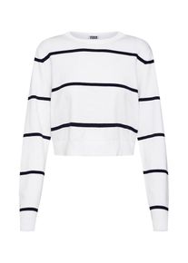 Urban Classics, Damen Pullover, Schwarz / Wei&szlig;