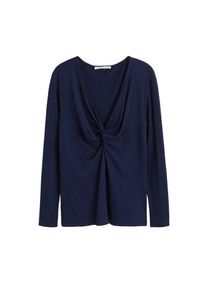 Violeta by Mango, Damen Shirt 'Fit', Nachtblau