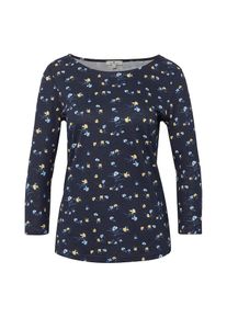 Tom Tailor, Damen T-Shirt, Dunkelblau