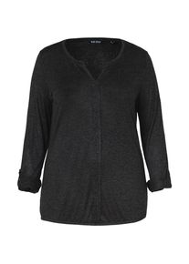 Blue Seven, Damen Langarmshirt, Schwarzmeliert