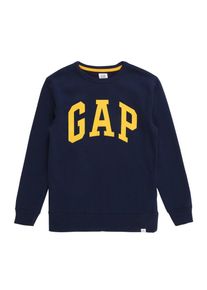 GAP, Shirt 'SH DB CREW', Blau / Gelb