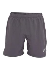 asics, Herren Laufshorts 'SILVER', Dunkelgrau