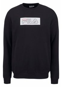 Fila, Herren Sweatshirt »BOLD CREW SWEAT«, Schwarz / Weiß