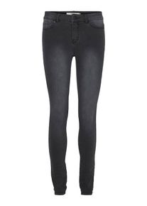 Véro Moda VERO MODA, Damen High Waist Skinny Jeans 'VMSeven', Dunkelgrau