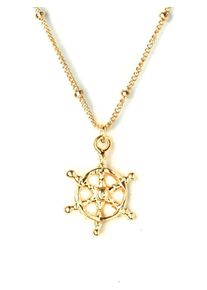 KOSHIKIRA, Damen Kette 'Wheel', Gold