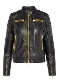 J. Lindeberg J.Lindeberg, Damen Jacke 'Okeeffe Moto', Schwarz