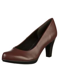 Marco Tozzi, Damen Pumps, Dunkelrot