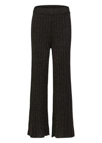 Selected Femme, Damen Hose, Schwarzmeliert