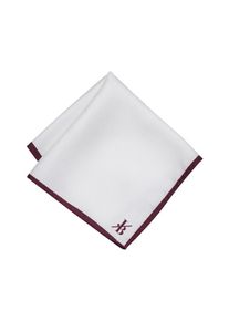 Jacques Britt, Herren Pochette, Bordeaux / Weiß