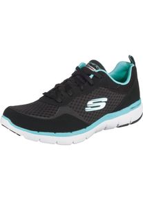 Skechers, Damen Sneakers 'Flex Appeal 3.0', Türkis / Schwarz