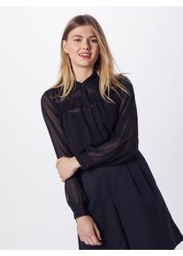 Moves, Damen Bluse 'Dalina', Schwarz / Silber