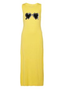name it, M&auml;dchen Wendepailletten Maxikleid, Gelb