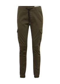 Tom Tailor Denim, Herren Hose 'cargojogger stretch twill', Khaki