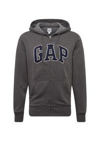 GAP, Herren Sweatjacke 'CHL FZ ARCH', Dunkelblau / Dunkelgrau