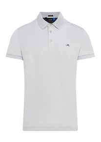 J. Lindeberg J.Lindeberg, Herren 'M Dario Slim Fit TX Jersey +' Poloshirt, Hellgrau / Dunkelgrau