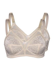 Sassa Mode Sassa, Damen BH 'SHINY JACQUARD', Champagner