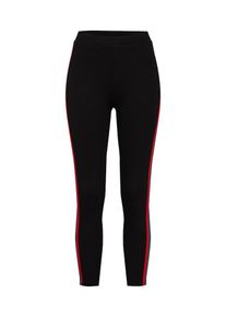 Urban Classics, Damen Leggins, Grün / Rot / Schwarz
