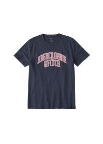 Abercrombie & Fitch Abercrombie & Fitch, Herren T-Shirt 'TECH ELEVATED 5CC', Navy / Rosa / Weiß