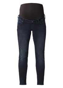Queen mum, Damen Umstandsjeans, Schwarz