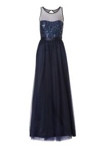 Vera Mont, Damen Abendkleid, Navy