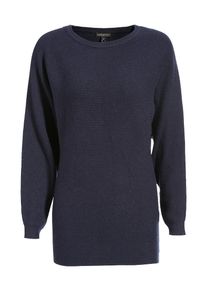 Apart, Damen Pullover mit Fledermaus-Ärmeln, Navy