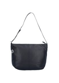 L.Credi, Damen Schultertasche 'Rita' 29 cm, Schwarz