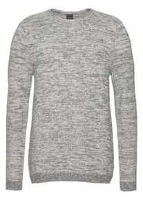 John Devin, Herren Strickpullover, Anthrazit