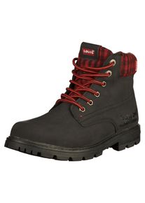 Levi's LEVI'S, Damen Stiefelette, Rot / Schwarz