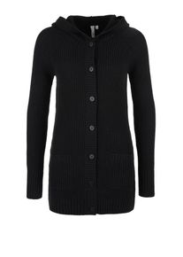 Q/S Designed By, Damen Strickjacke, Schwarz