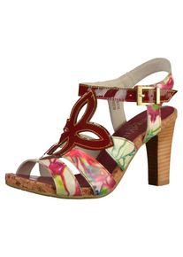 Laura Vita, Damen Sandalen, Mischfarben / Rot