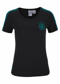 adidas Performance, Damen T-Shirt 'DFB', T&uuml;rkis / Schwarz