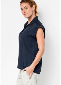 Jack Wolfskin, Damen Outdoorbluse 'MOJAVE SHIRT', Nachtblau