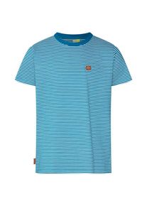 alife and kickin, Herren Shirt 'NIC A T-Shirt', Aqua