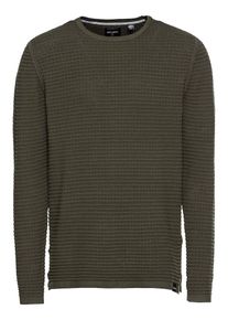 Only & Sons Only & Sons, Herren Pullover 'onsLUKAS 3D STRUCTURE KNIT', Dunkelgrün