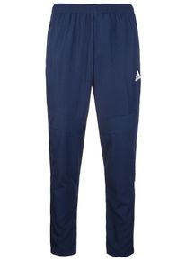adidas Performance, Herren Trainingshose 'Tiro 19 Woven', Dunkelblau / Wei&szlig;