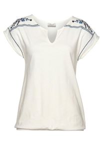 Boysen's BOYSEN'S, Damen Blusenshirt, Blau / Weiß